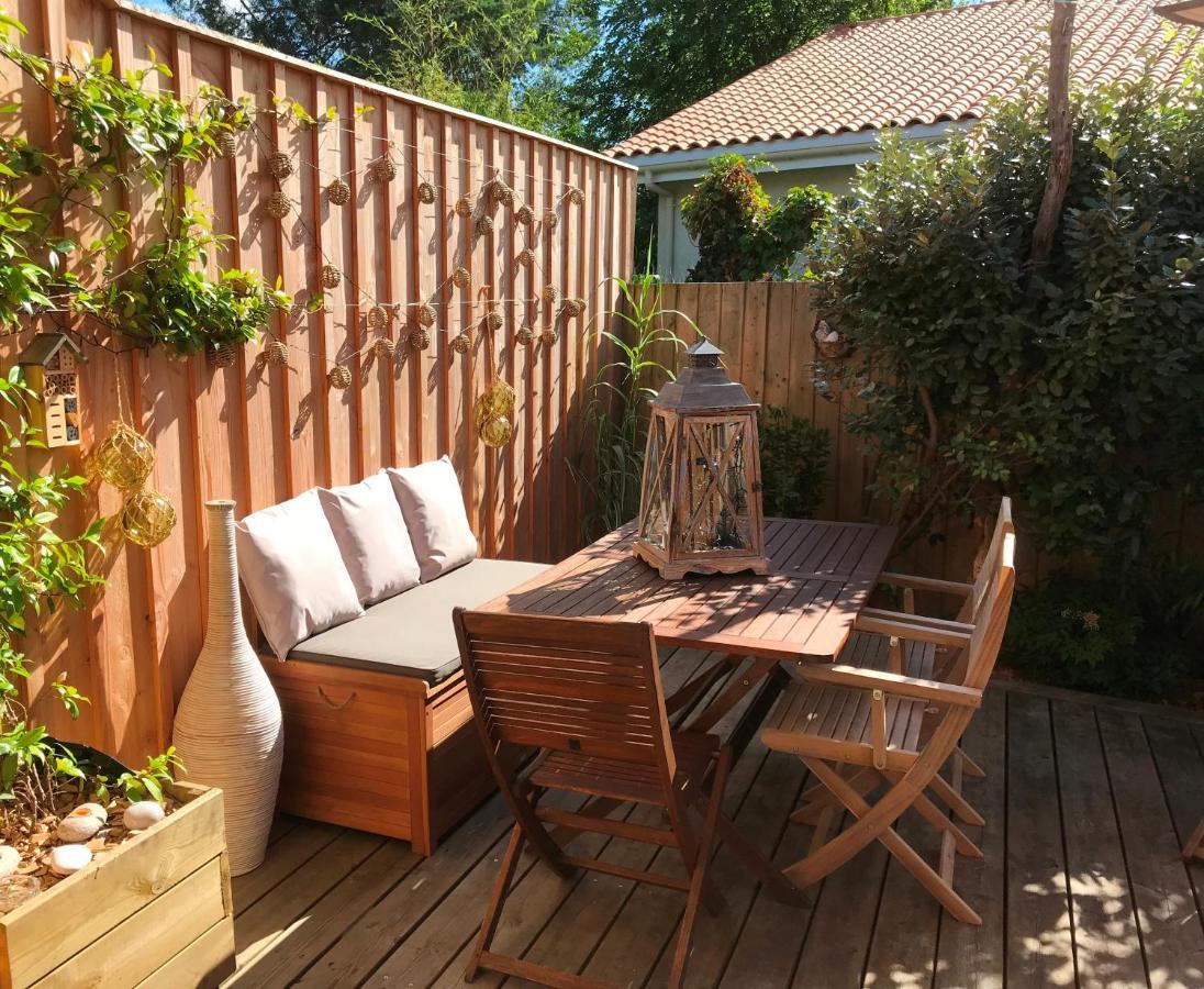 Cocon Entre Presqu'Ile Du Cap Ferret Et Plages Oceanes - Terrasse - 1 Velo Gratuit อาเรส ภายนอก รูปภาพ