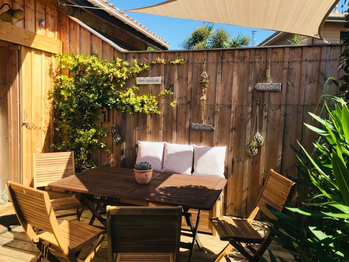 Cocon Entre Presqu'Ile Du Cap Ferret Et Plages Oceanes - Terrasse - 1 Velo Gratuit อาเรส ภายนอก รูปภาพ