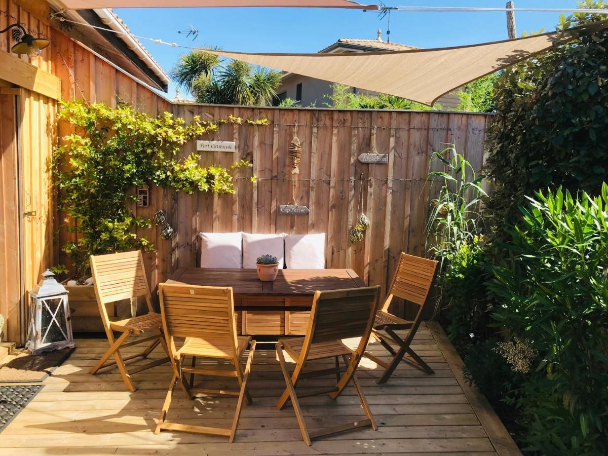 Cocon Entre Presqu'Ile Du Cap Ferret Et Plages Oceanes - Terrasse - 1 Velo Gratuit อาเรส ภายนอก รูปภาพ