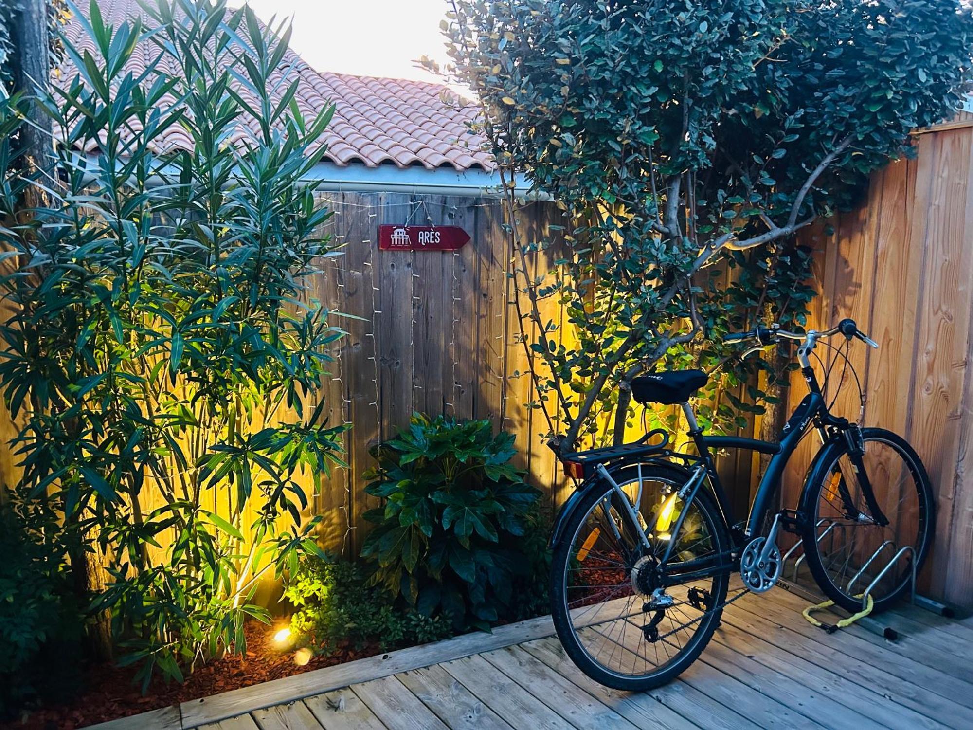 Cocon Entre Presqu'Ile Du Cap Ferret Et Plages Oceanes - Terrasse - 1 Velo Gratuit อาเรส ภายนอก รูปภาพ